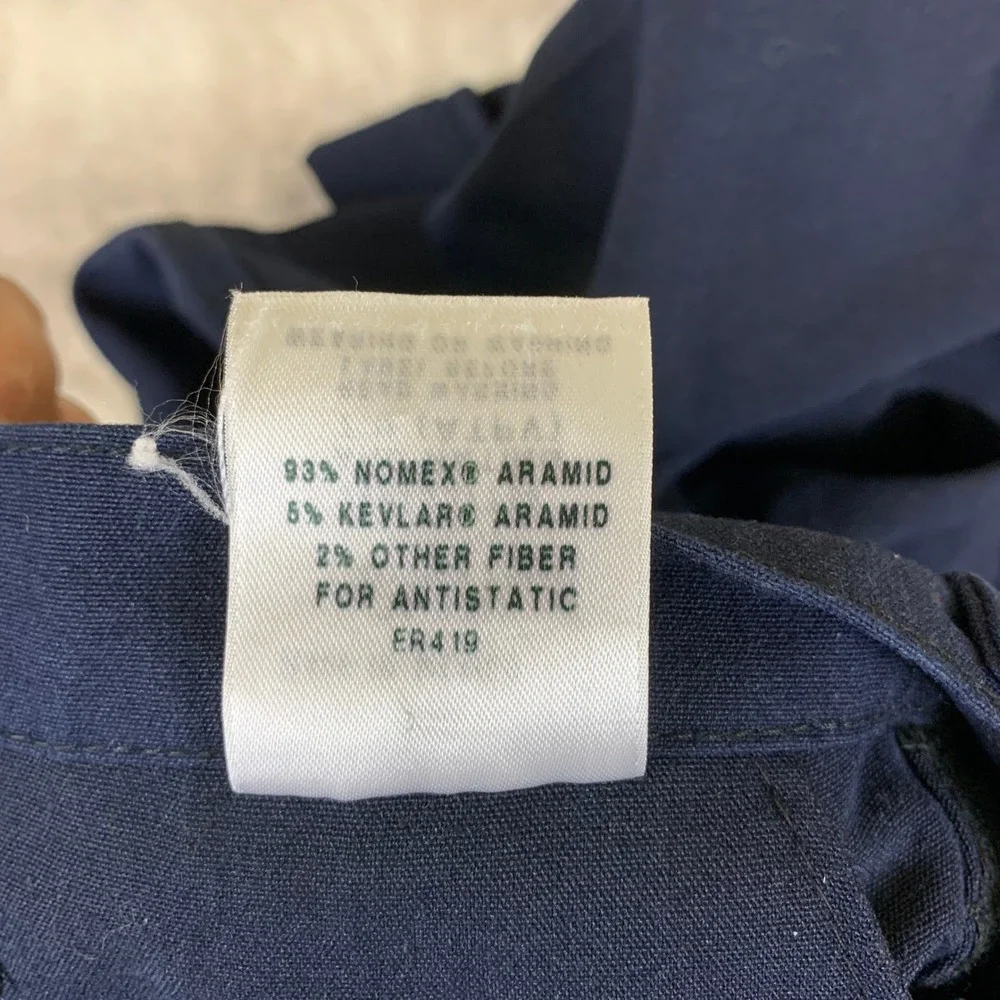 Workrite‎ FR Fire Service Navy Blue Nomex IIIA Flame Resistant Pants 31x29